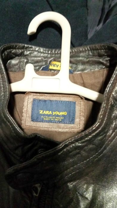 Casaco pele zara