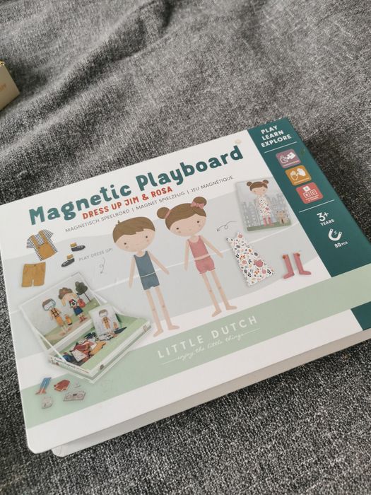 Little Dutch - układanka magnetyczna - ubrania
