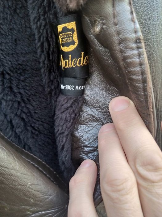 Куртка кожаная пальто Германия