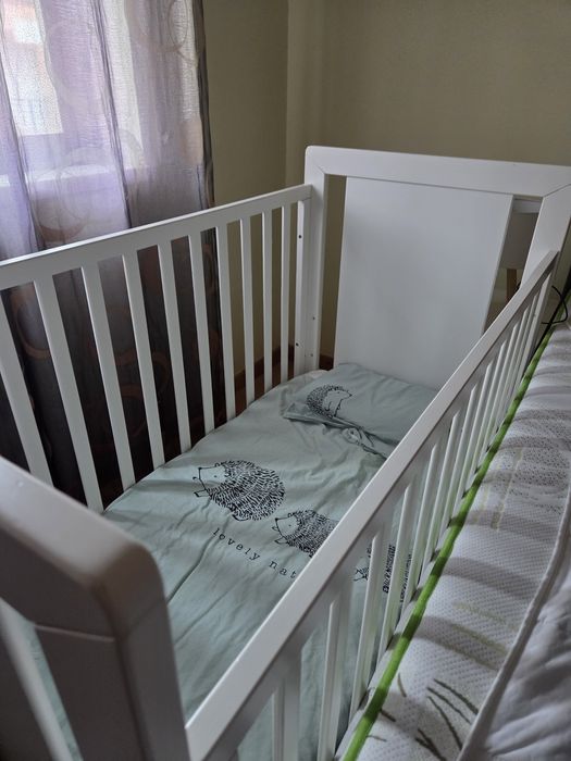 Cama Bebé Trama com colchão 120x60