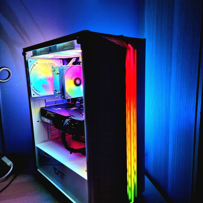 Komputer RX6600XT/Rtx3060ti/R5 5500/16gb ram/Gamingowy Okazja Gwarancj