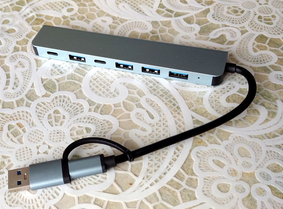 USB подовжувач 7 в 1