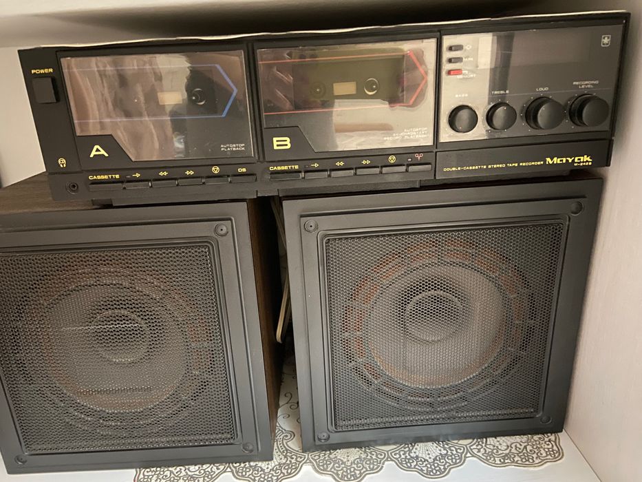 Магнітофон Маяк М-242 S з колонками: 3 000 грн. - Магнітоли Київ на Olx