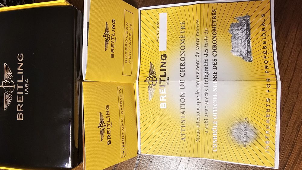 Breitling - Original - Full Set