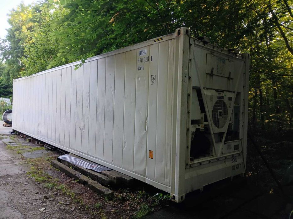 Kontener chłodniczy 40 stopowy, agregat Carrier