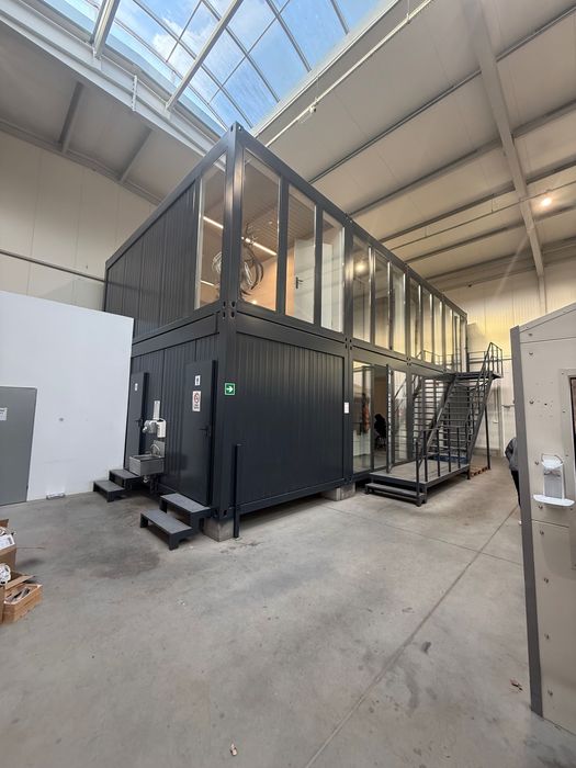 Kontener biurowy, usługowy, kontenery biurowe z zapleczem socjalno - sanitarnym, kompletne biuro - 160m2