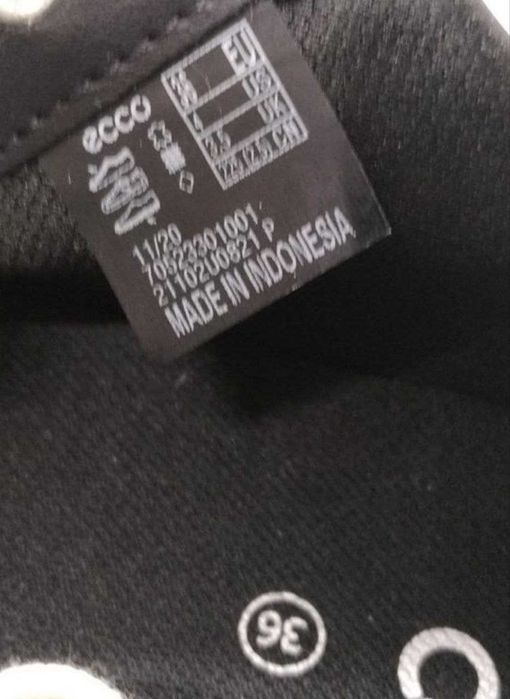 Кожаные кроссовки Ecco