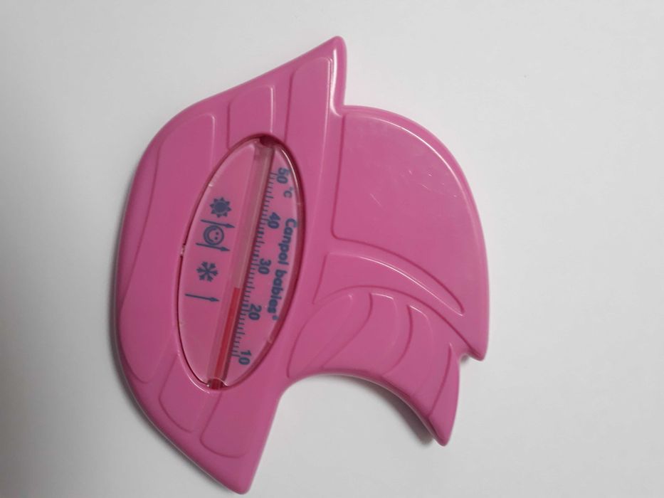 Termometr wodny Canpol różowy statek pływający do kąpieli dziecka