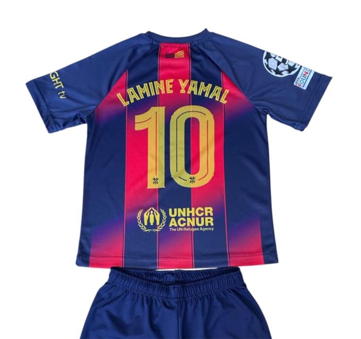 Футбольная форма детская Ямаль ФК Барселона 10 номер! Новый сезон 2026