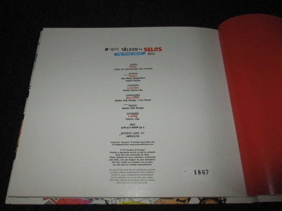 Livro O Meu Álbum de Selos 2014 CTT