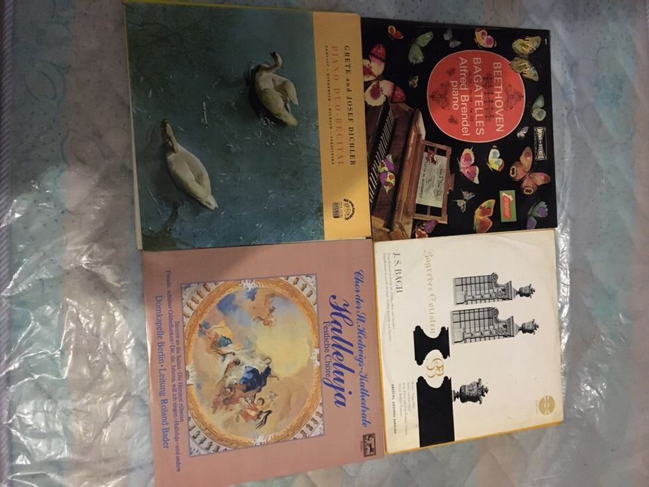 Discos de vinil em excelente estado.