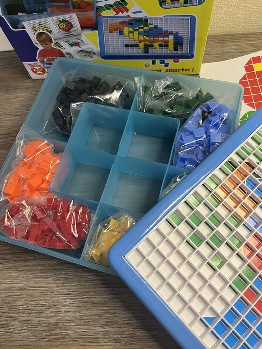 Цікаві мозаїки: геометрична, логічна, збери малюнок, креативна.