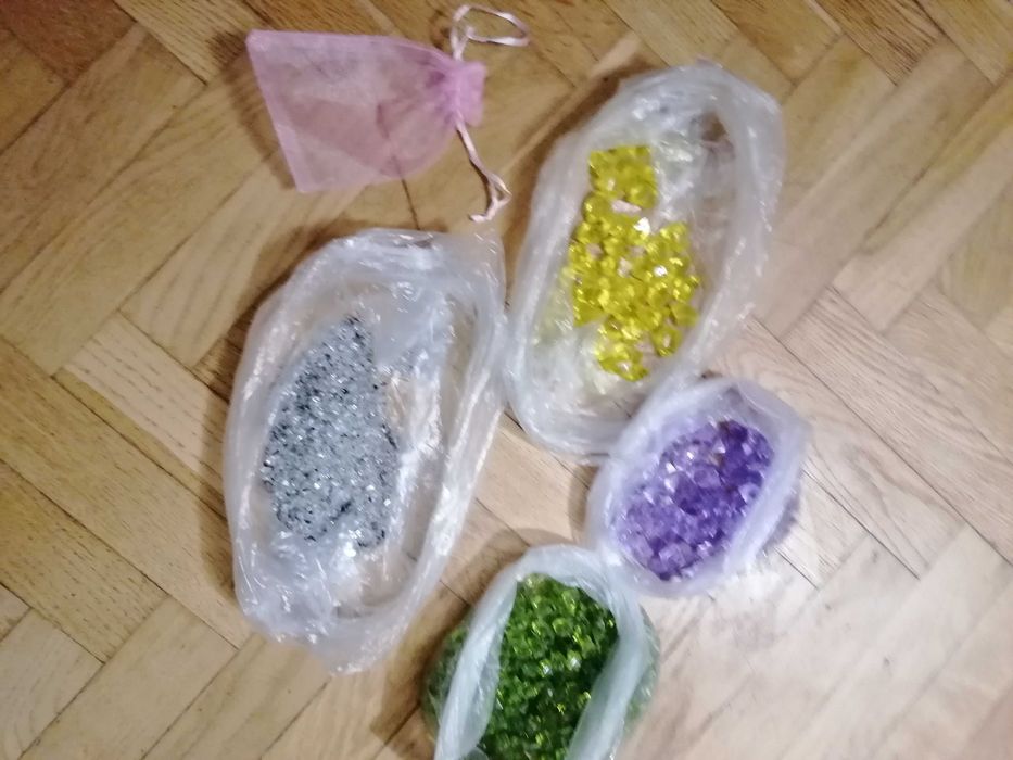 Kolorowe 5 kolorów + woreczek