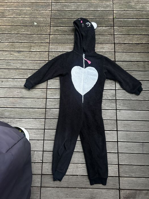 Strój/piżama kotek 110/116 H&M