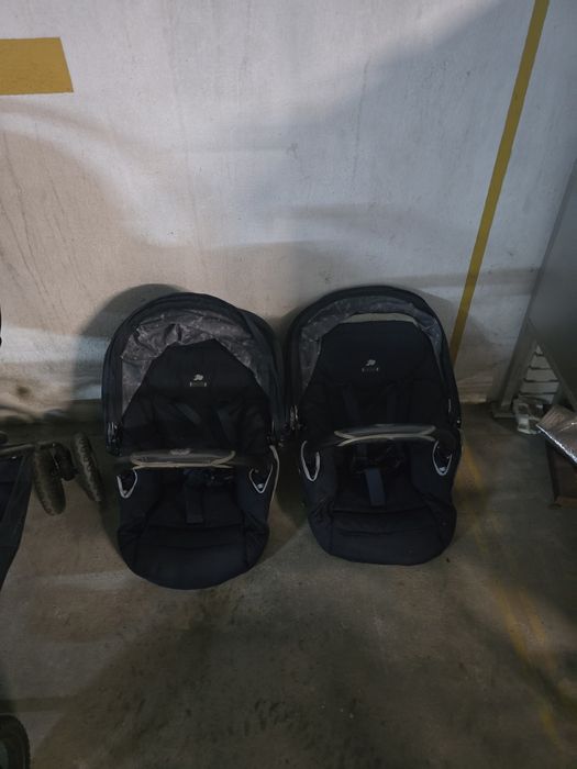 Carro de bebe de gémeos