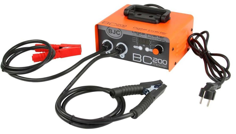 Prostownik INWERTEROWY z Rozruchem BC-200 BJC 200A 12/24V