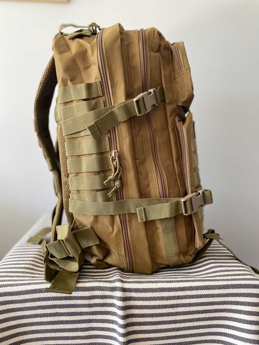 Mochila Táctica Militar Profissional – 45L | Verde | NOVA