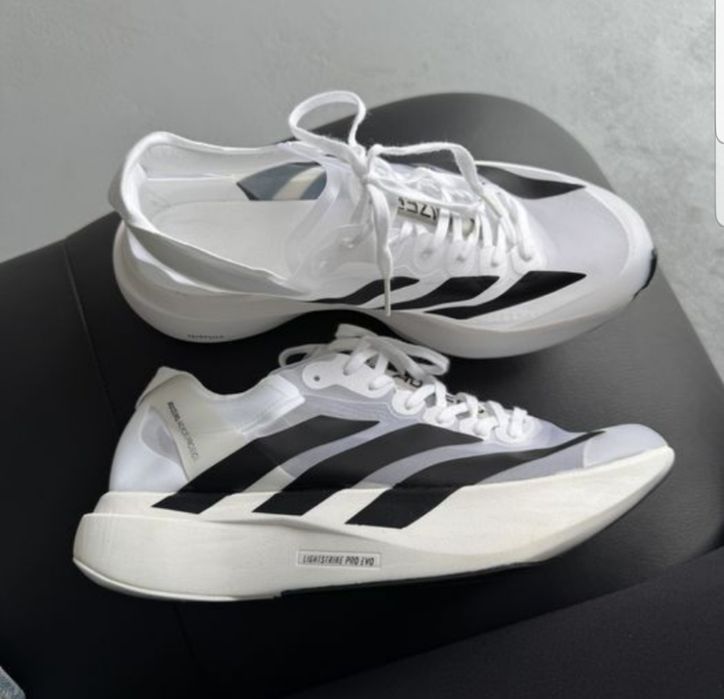 Кросівки Кроссовки Adidas Adizero EVO SL White