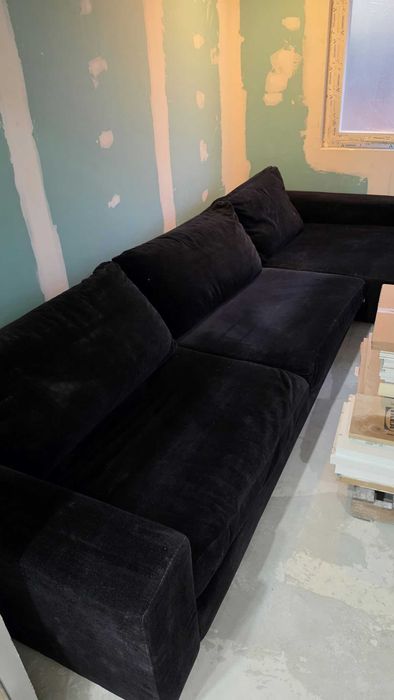 Sofá, 3,55m com chaise longue de 2m