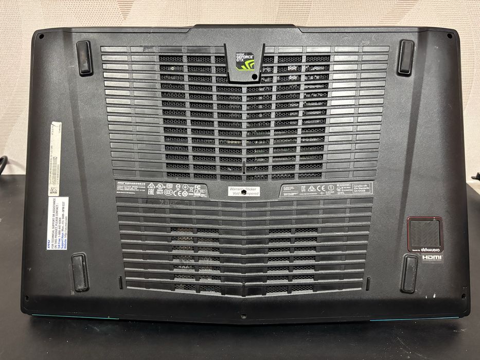 Ігровий ноутбук MSI Dominator 17,3” FHD IPS i7-6700HQ/16/512/GTX1060