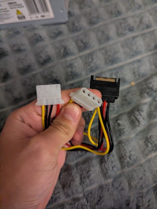 Блок живлення Logic Power 450w та перехідники