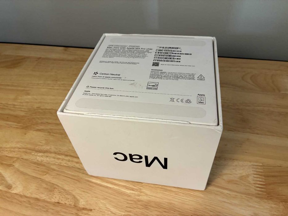 Apple Mac Mini M4 Pro 2020, 12 CPUs/16 GPUs, 24 GB de RAM, SSD de 512 GB