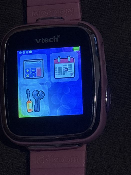 Relógio rosa Kidizoom da vtech
