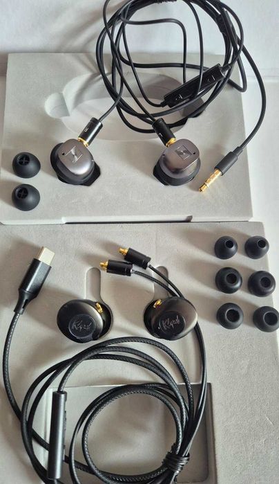 Słuchawki Klipsch T5 II i Sennheiser TWS3 mmcx zestaw