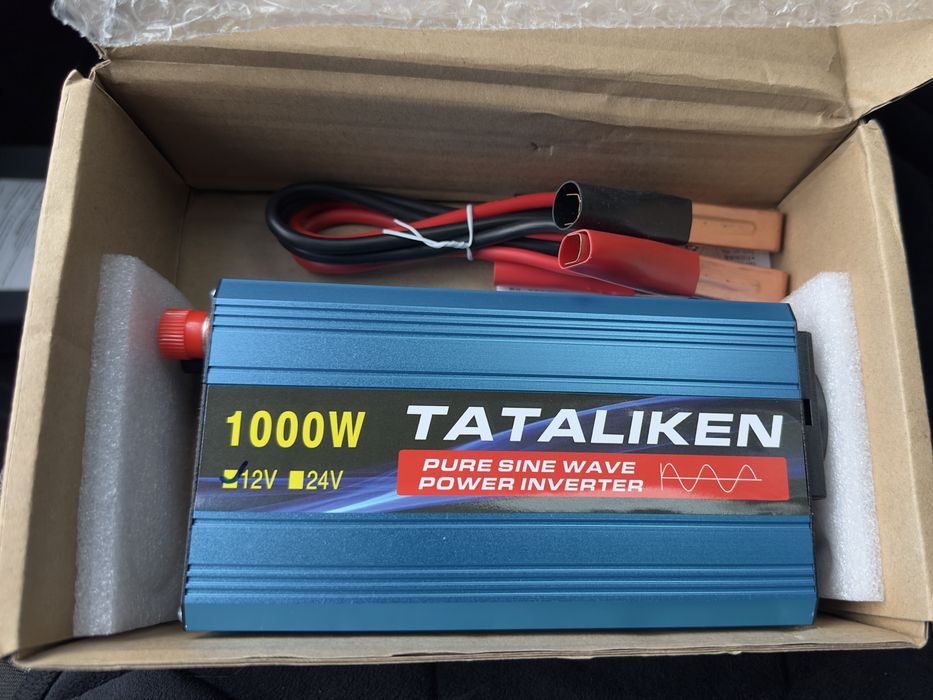 Инвертор 12v -220v для котла, чистый синус!