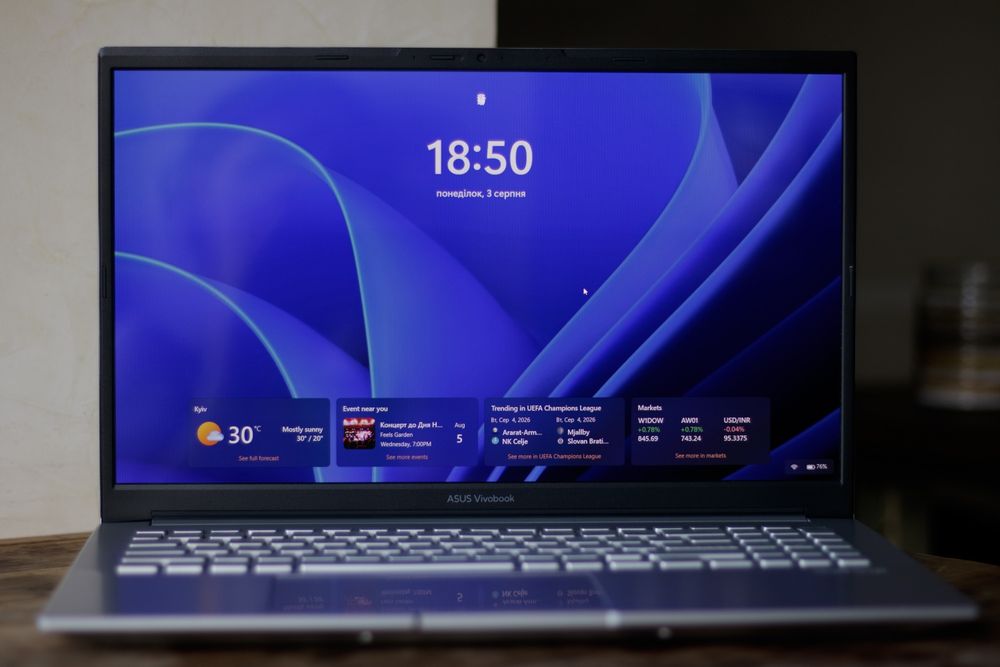Asus Vivobook OLED | 15.6 дюймів FHD | RTX 3050 | 16 GB RAM | 512GB SSD