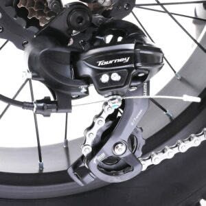 Bicicleta Elétrica Fat Bike 500W | Bateria Removível | Como Nova