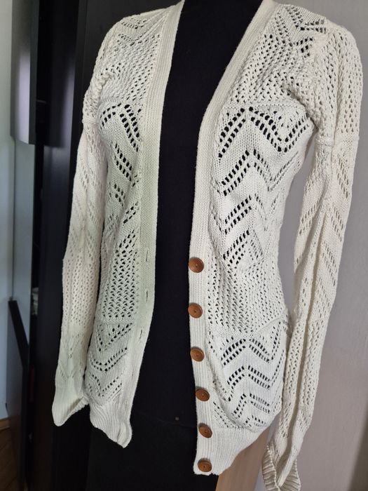 Sweterek ażurowy  boho  Vero moda