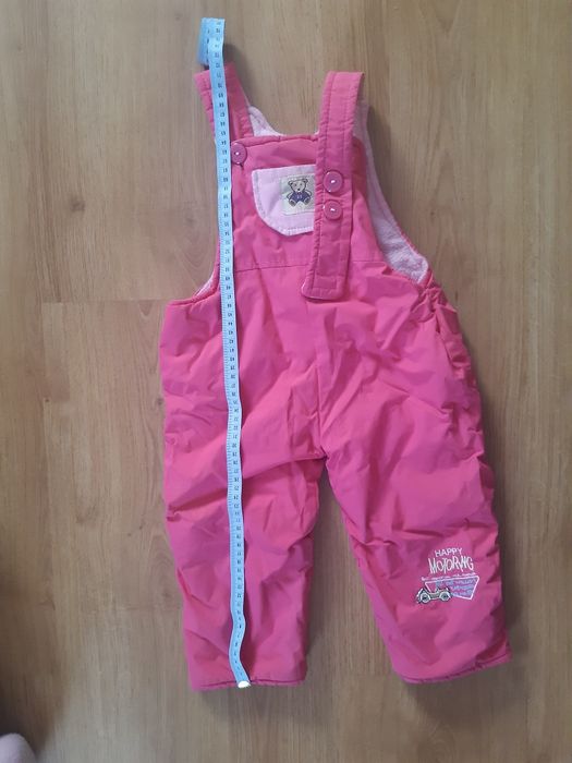 Утеплені зимові штани на дівчинку 24-36 міс