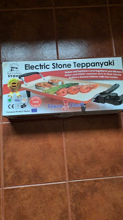 Grill elétrico novo