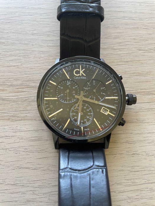 Zegarek Calvin Klein oryginalny męski chronograf stan idealny!