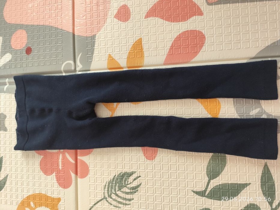 Tchibo dziecięce legginsy frotte 110/116
