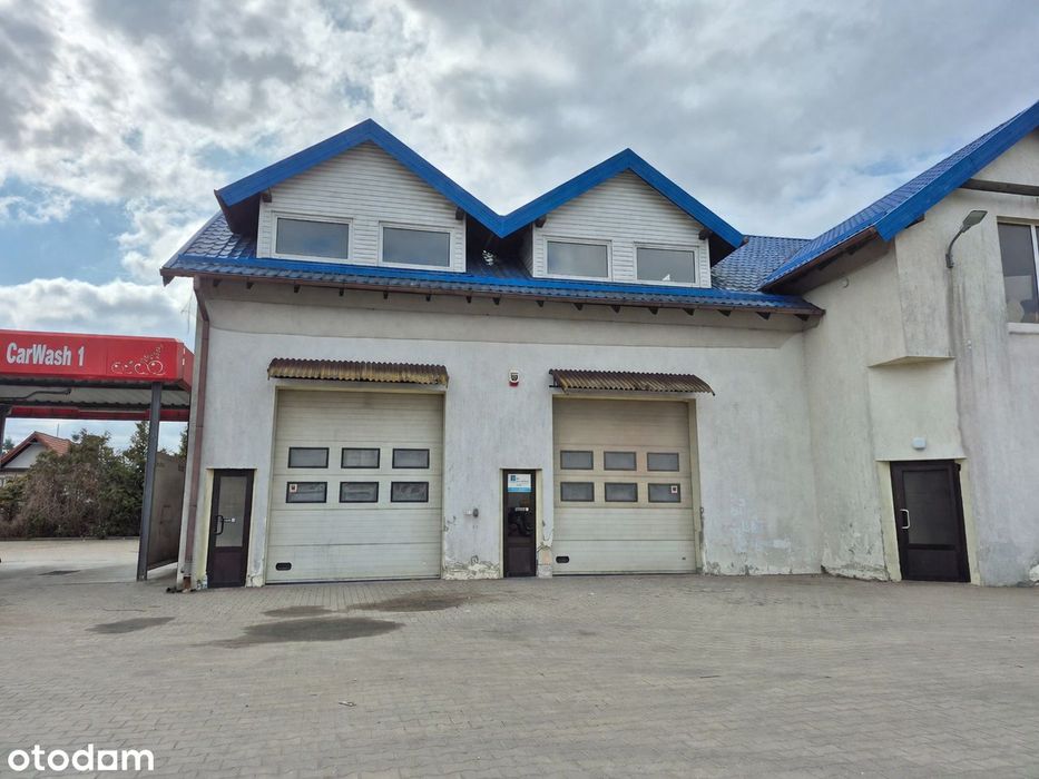 Hala usługowa / magazynowa / produkcyjna – duże bramy – Dajtki