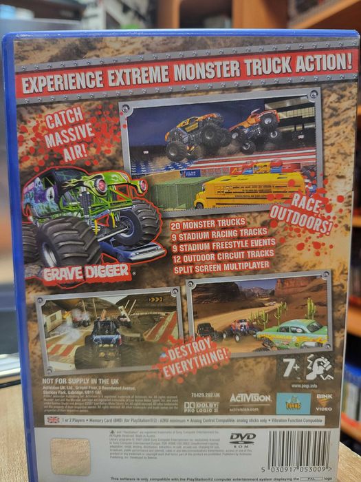 Monster Jam PS2 Wyścigi Wymiana SklepRetroWWA