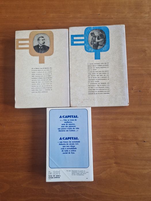 Romances (quatro) de Eça de Queirós