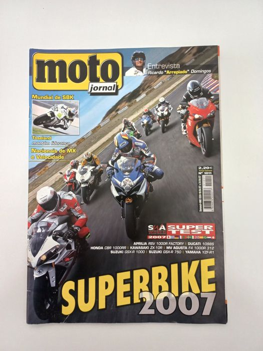Revista Motociclismo - Moto Jornal 2008
27/02/2008