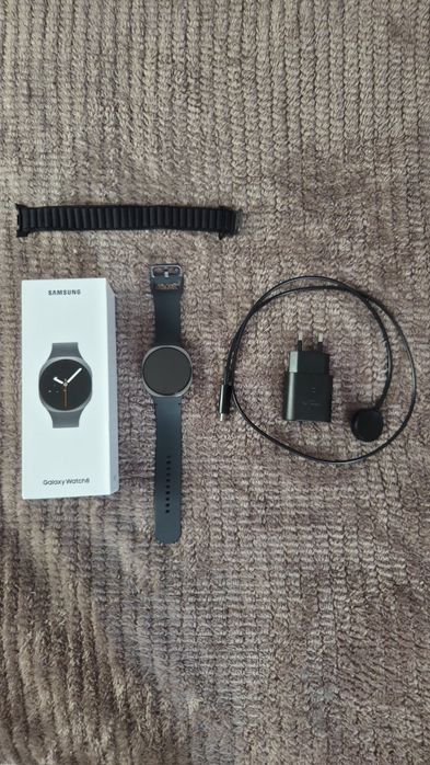 Galaxy Watch 8 44mm LTE + oryginalna ładowarka sieciowa