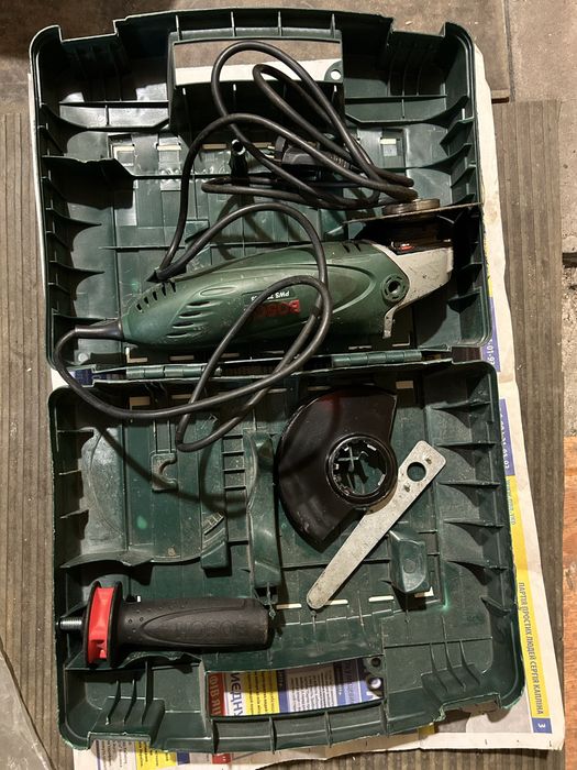 Кутова шліфманина (болгарка) Bosch PWS 750-125