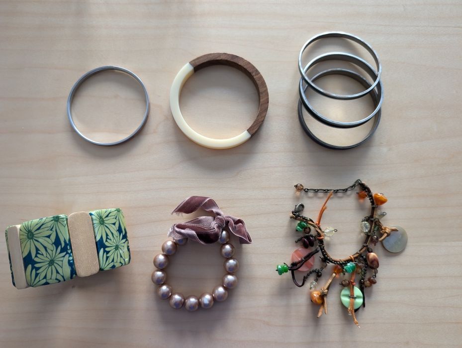 Conjunto pulseiras conjunto ou separado