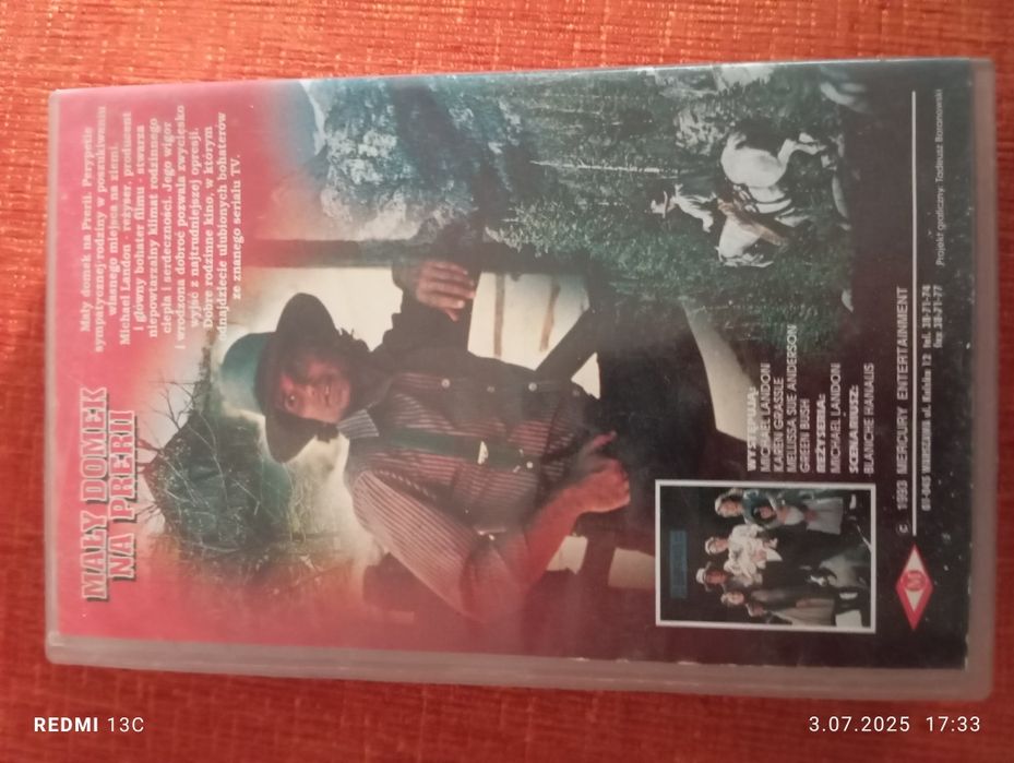 Domek na prerii kaseta VHS