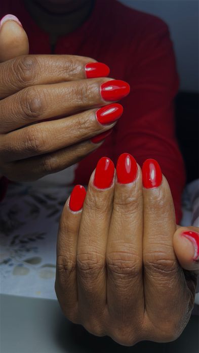 tecnica Verniz em Gel + blindagem