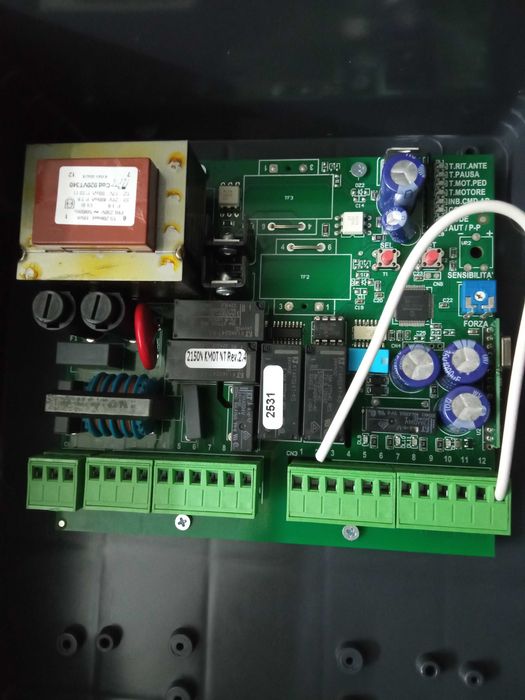 Placa eletrónica Automatismo Motorline MC2