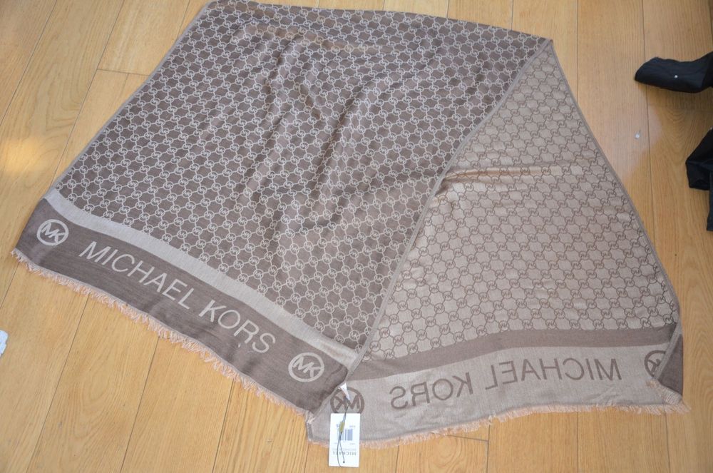 szal/apaszka Michael Kors kaszmir/silk jedwab