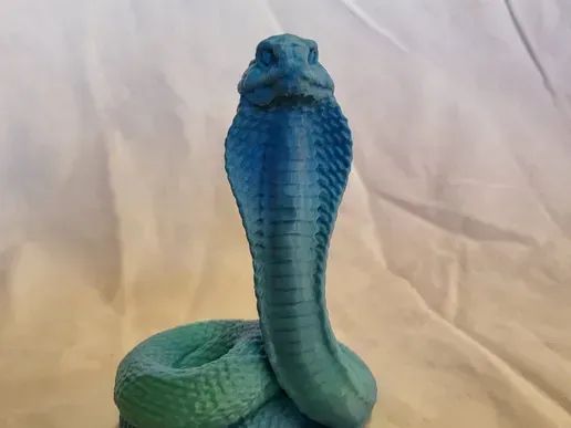 Elegant and Sinuous Snake Miniature