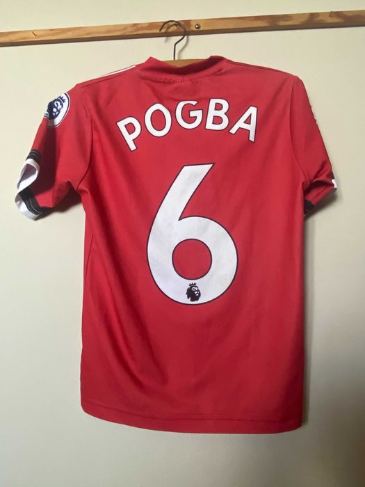 MANCHESTER UNITED nr 6 POGBA - Vio sport - dziecięcy - UNIKAT