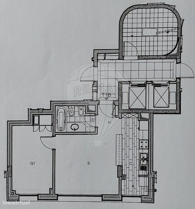 Apartamento T1 para venda